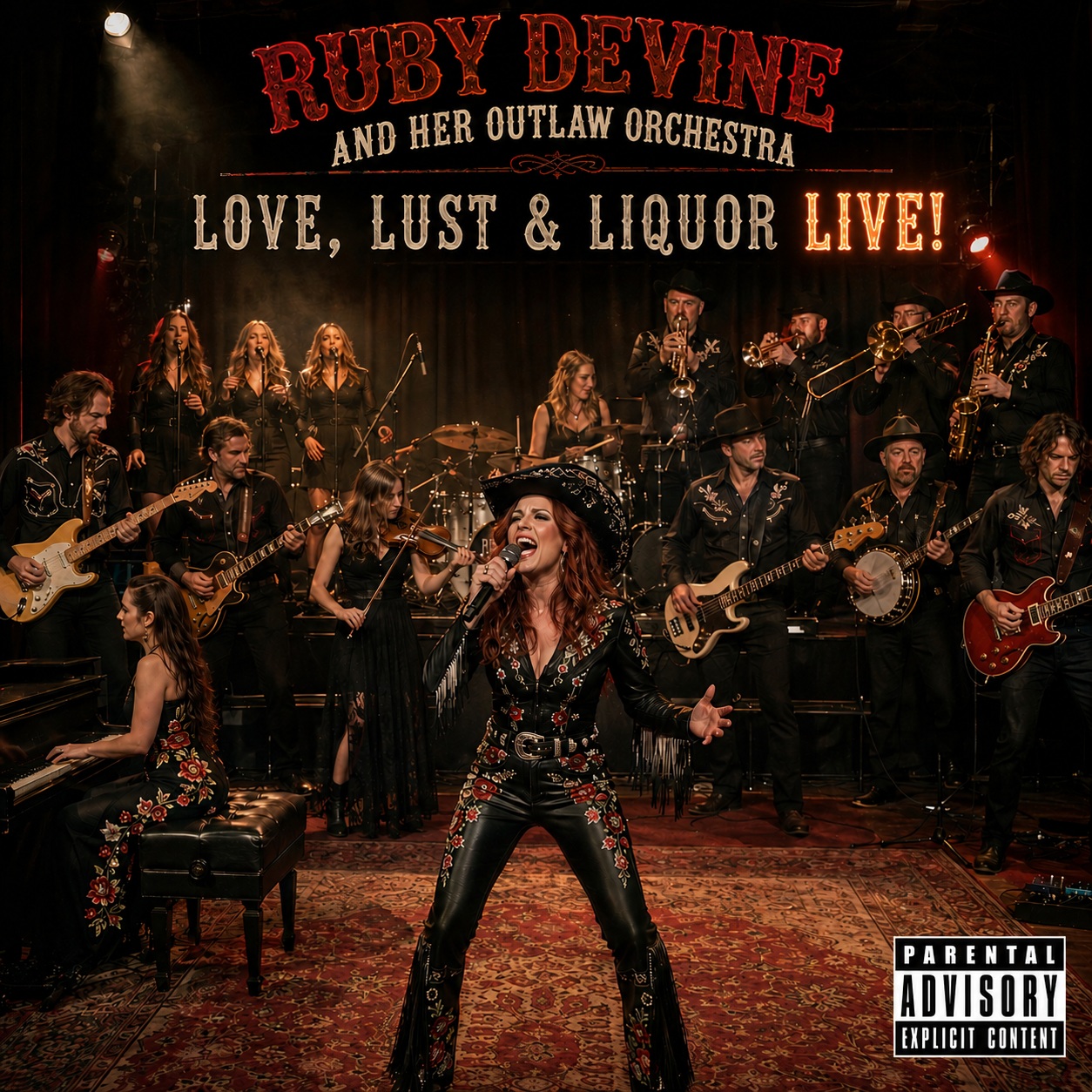 Love, Lust and Liquor Live album cover